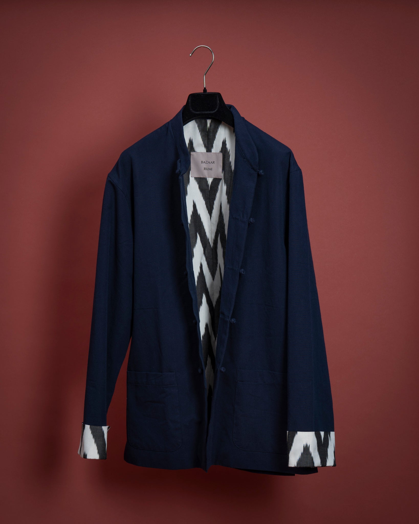 Clem Classic Jacket Blue